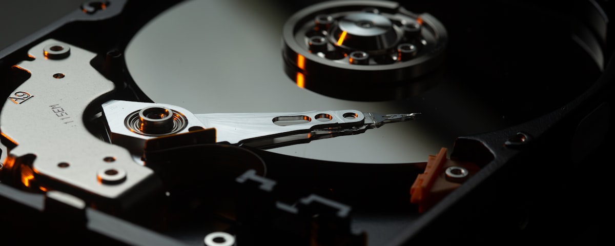 SSD and HDD drives side by side